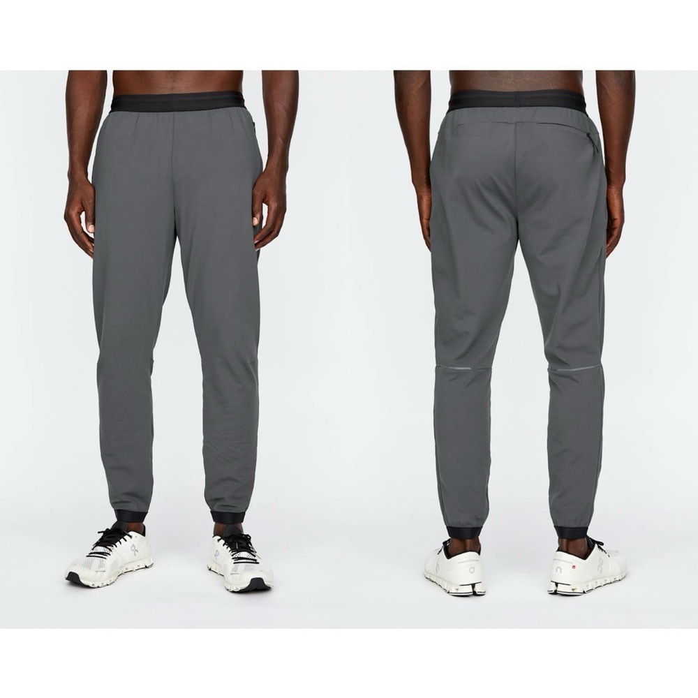 NWOT Hill City Mid-weight Training Joggers Pants Gray Sz Mens Workout Lounge
